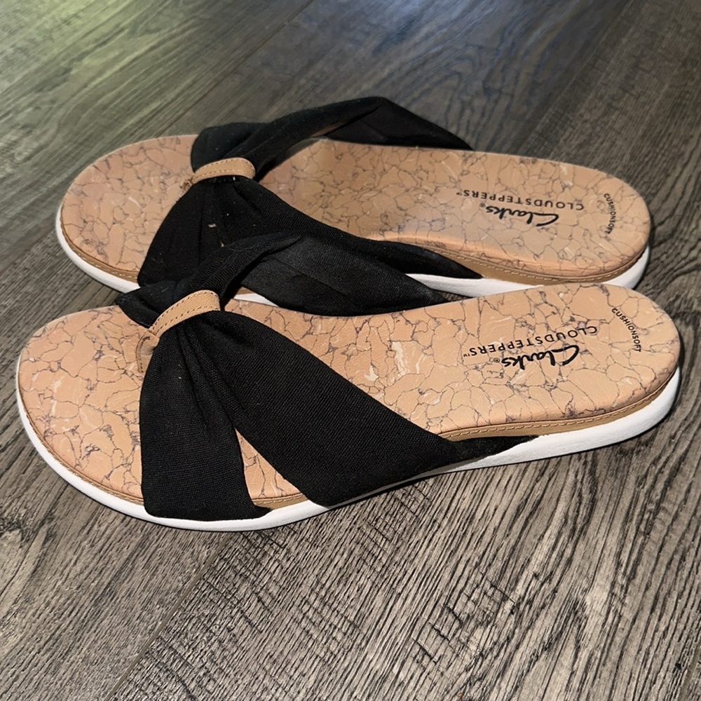 Clarks Womens Eliza Shore sandals Sz 6.5M - Picture 4 of 9